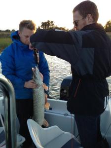 Det blev en hel del fisk (för vissa!)